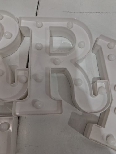 7PC "MARRY ME" LED LIGHT UP LETTERS - 8.1" X 8.6" - WHITE image 6