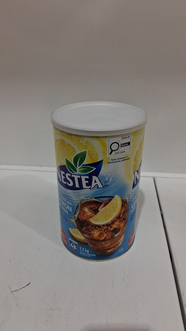 NESTEA ORIGINAL POWDERED LEMON ICED TEA DRINK MIX - 2.2KG image 2