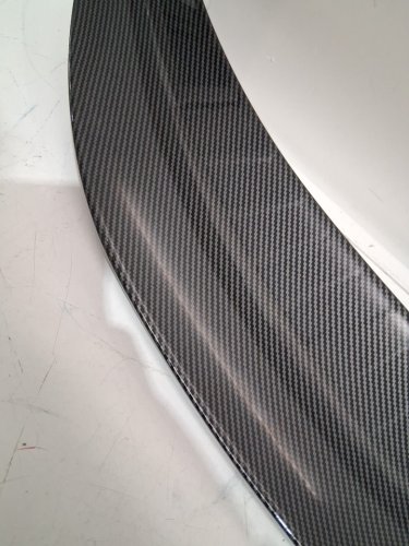 Noliven carbon fiber Rear Trunk Spoiler - for bmw 2005 - 2012 image 5