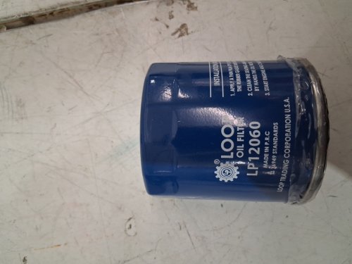 Loop engine oil filter - For Various SUV models - Blue - (Model: LP12060) image 4