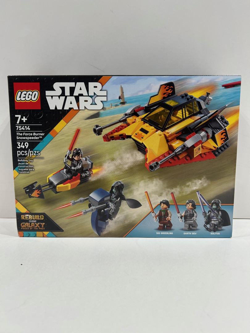 349pc Lego - Star Wars - the force burner snowspeeder (75414) image 3