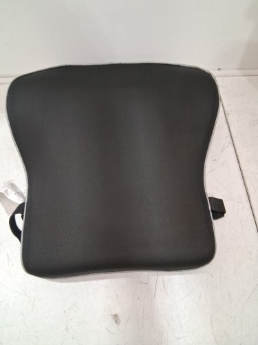 obusforme memory foam lumbar support pillow - 17.5" x 15.6" x 5" - black (model: CU-BLKRM-CA) image 2