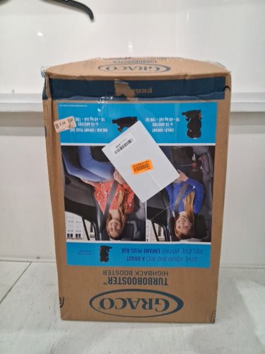 GRACO TURBO BOOSTER SEAT WITH REMOVABLE HIGH BACK CONVERTS FROM CHILD TO BIG KID - 4-10YRS / 40-100LBS - KAMRYN FASHION (MODEL: 2168325) image 2