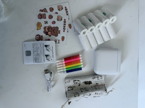 esynIc mini portable printer BT INSTANT PRINTING - WHITE (MODEL: GR403) image 3