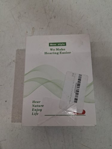 adult's rechargeable hearing aids - osfm - red/blue (model: r12) image 4