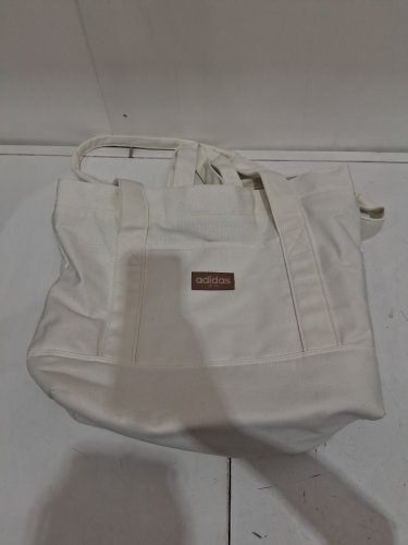 Women’s Adidas Canvas Court Tote Bag - 25L - White - (Model: JJ7504/1967363) image 2