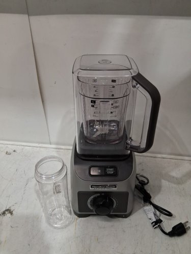 HAMILTON BEACH PROFESSIONAL QUIET SHIELD 1500W BLENDER - STAINLESS STEEL - (MODEL: 58870) image 6