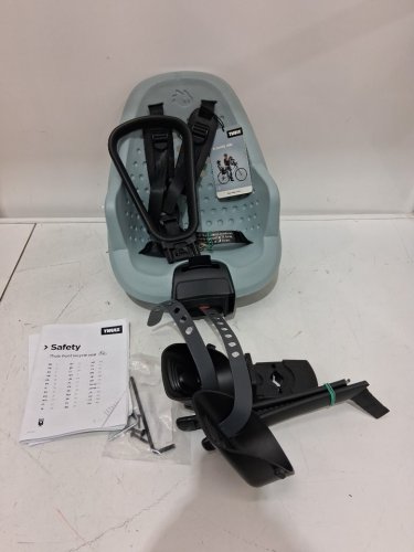Kids Thule Yepp 2 Mini 5-Point Harness Easy to Mount Bike Seat - 33 LBS Max - Mid Blue (Model: 12041102) image 4