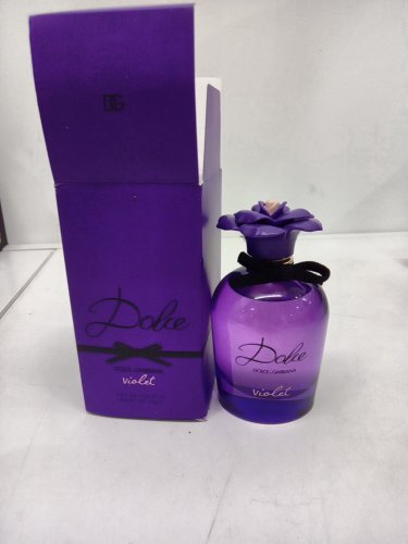 WOMENS dolce & gabbana violet perfume spray  75ml image 2