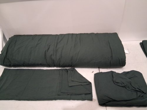 7PC Comforter Set with Sheets and pillow shams - Queen - Emerald Green image 5
