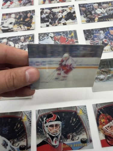 40 COMPLETE SET 1996 PINNACLE MCDONALDS NHL ICE BREAKERS CARD SET image 9