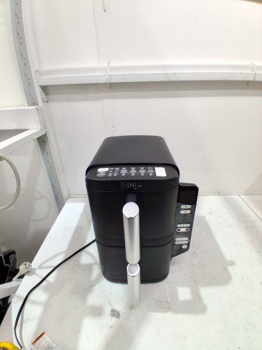 Ninja Doublestack 6-in-1 2-basket technology air fryer - 8qt - black (model: sl201c) image 3