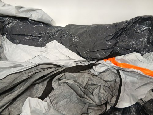 VEVOR EASY TO SETUP WATERPROOF TRUCK BED TENT With 2 PERSON SLEEPING CAPACITY - 6.4ft-6.7ft - GREY/ORANGE/BLACK (model: 120740) image 7