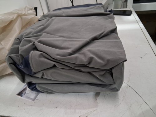 Lewondr Air Mattress with Built in Pump & carry bag - 13" - Queen - 550lbs capacity - GREY image 5
