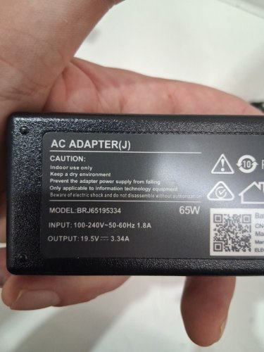 COREYKIN LAPTOP CHARGER COMPATIBLE WITH DELL INSPIRON - 65W - BLACK (MODEL:  brj65195334) image 3