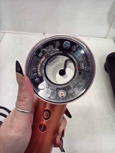 5PC Dyson Supersonic Nural hair dryer - amber silk  (MODEL: hd16) image 12