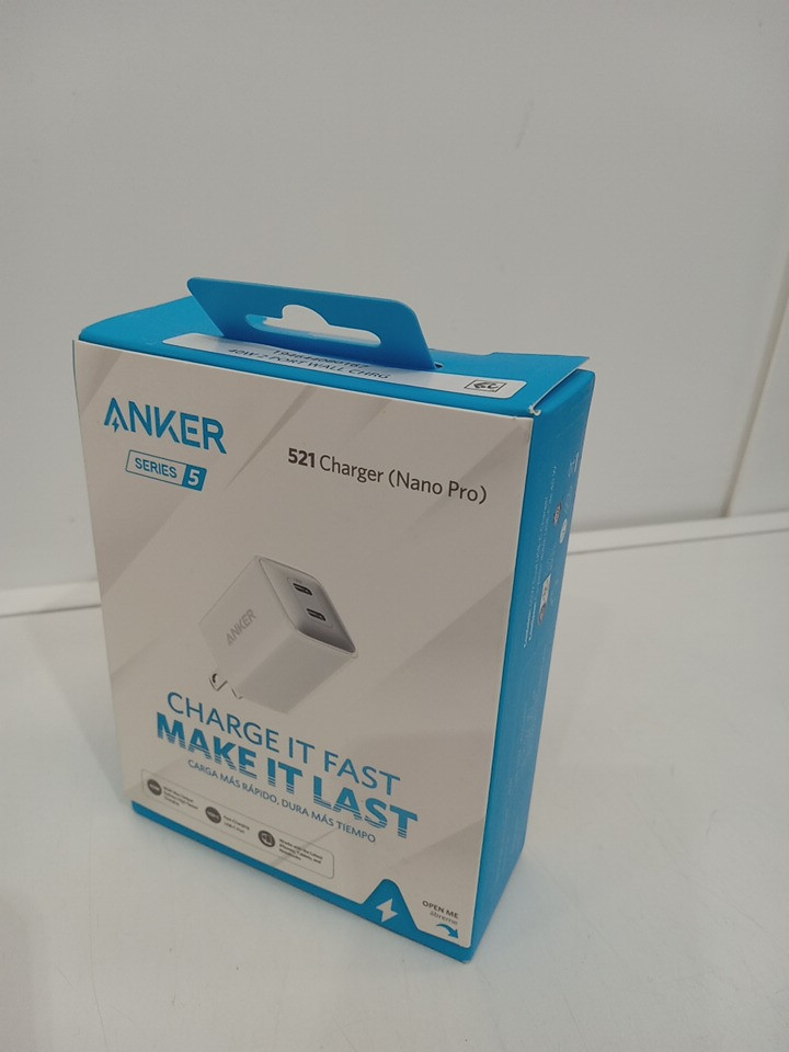 Anker 521 Nano Pro Series 5 2-port USB-C charging wall block - 40W - White (Model: A2038J21-1) image 2