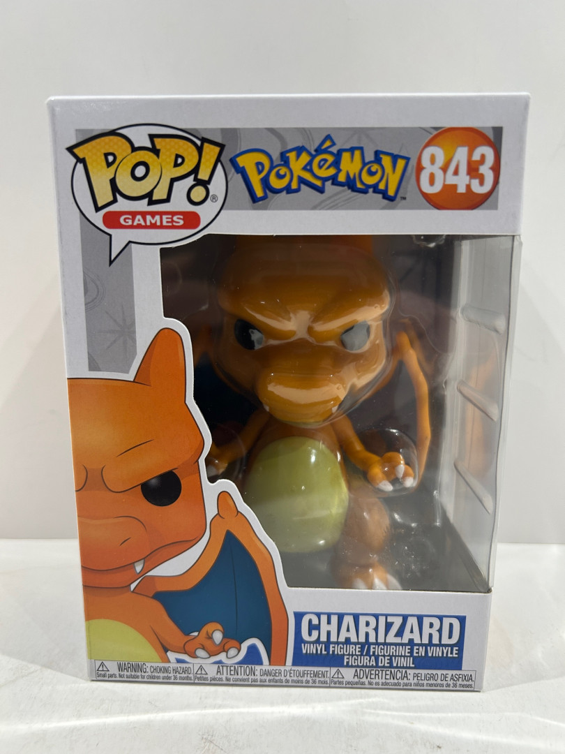Funko pop! Games: pokemon - charizard vinyl figure (#843) image 2