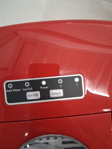 Frigidaire Compact Ice Maker MAKES 26LBS PER DAY - 2.3QT - RED (MODEL: EFIC108-RED) image 4