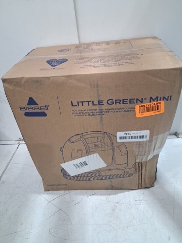 BISSELL Little Green Mini Corded Portable Carpet and Upholstery Deep Cleaner with Self-Cleaning Tough Stain Tool and Hydrorinse Tool (model: 4075B) image 2