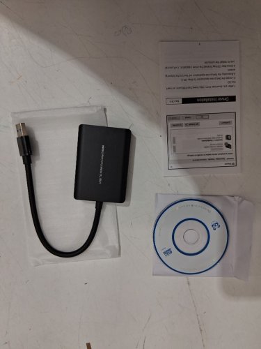 USB to HDMI Adapter for Monitor Windows 11/10 / 8, HDMI USB Converter for Laptop Mac MacBook pro - BLACK image 4