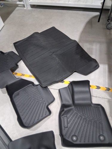7PC All Weather TPE Floor Mats Fit for - BMW X3 2025-2026 - Black image 5