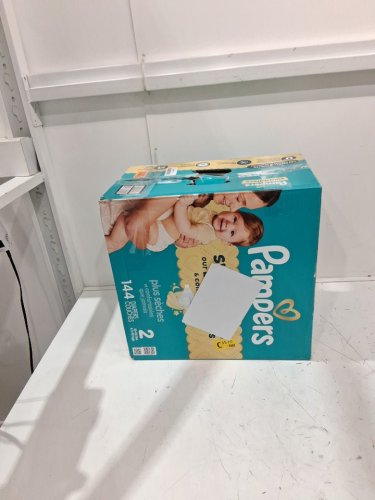 144PK PAMPERS SWADDLERS DISPOSABLE BABY DIAPERS - SIZE 2 (10-22LBS) image 2