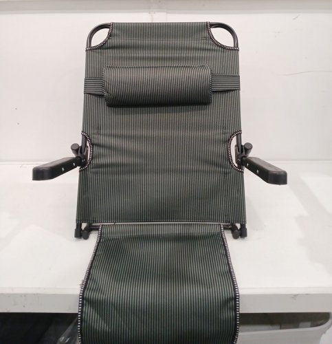 Adjustable Bed Backrest Support Chair - 280lbs cap - grey image 3