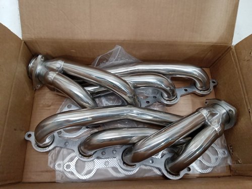 4PC SHORTY STYLE Headers - FITS LS STYLE ENGINES - stainless steel image 3