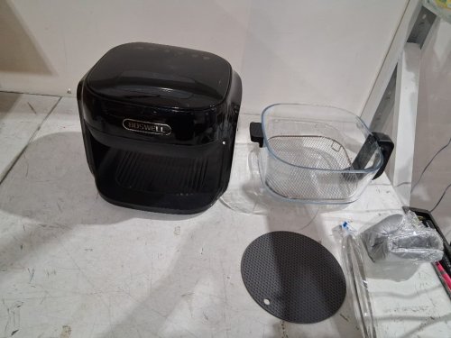 BOSWELL Air Fryer with Transparent glass Fry Bowl - 7.5QT - black (MODEL: GM-AF04) image 3