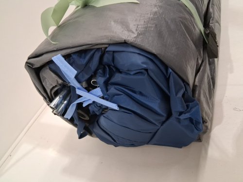 Coleman 8-Person Modified Dome Weathertec Protection Full Fly Tent - 144" x 108" x 77" - Blue/Grey (Model: 1991661) image 4