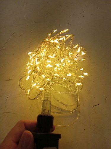 LED Waterproof Copper Wire FAIRY Lights - Warm White image 4