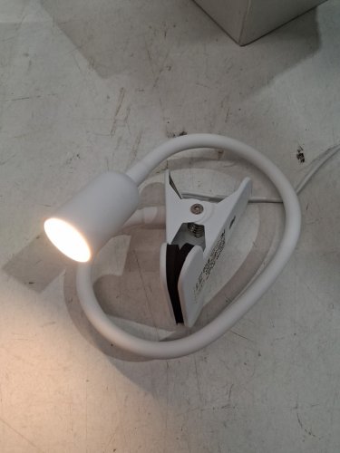 dami adjustable dimmable led clip-light - 17.7" - white (model: DML1035) image 2