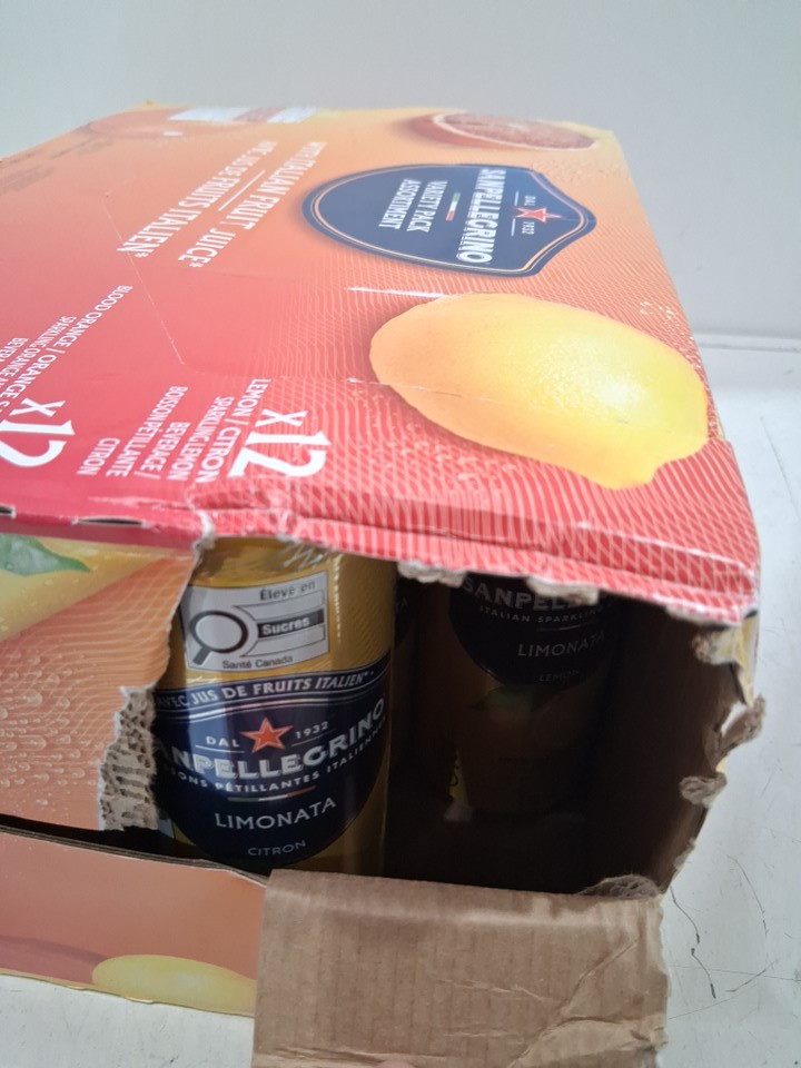 23pk San Pellegrino Italian Sparkling Drink Variety Pack - 330ml - lemon / blood orange image 4