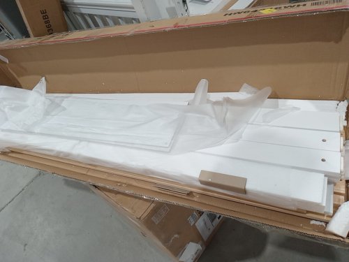 Costway Kids Trundle Daybed Wooden Slat Support Mattress Platform - twin - white (model: hw64316gy) image 3