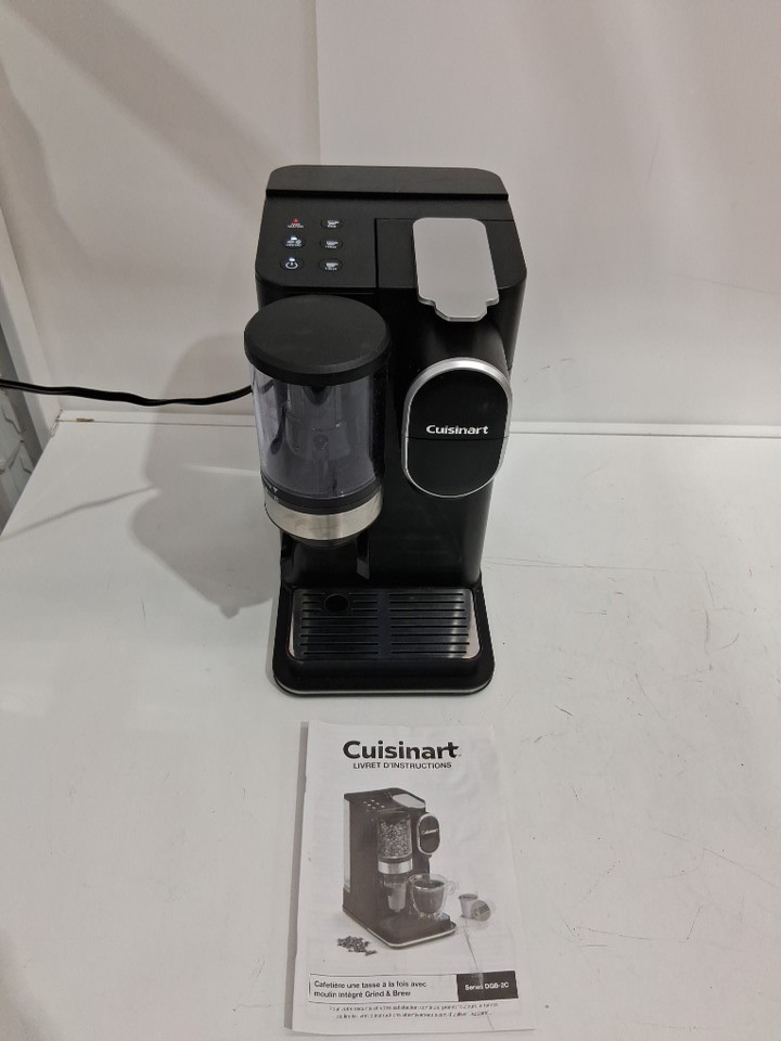 Cuisinart Conical Burr Grind & Brew Single-Serve Coffee Maker - black (model: DGB-2C) image 5