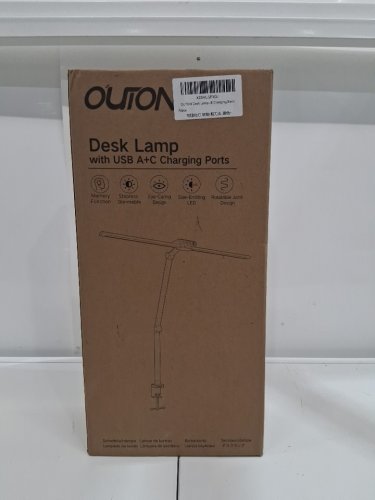 outon LED dual monitor Desk Lamp with Clamp for Home Office - 29.5" - black image 4
