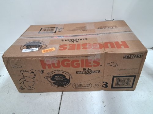 168pk Huggies Little Snugglers disposable Diapers - Size 1 (up to 14lbs) - disney Winnie The Pooh (model: 49797) image 2