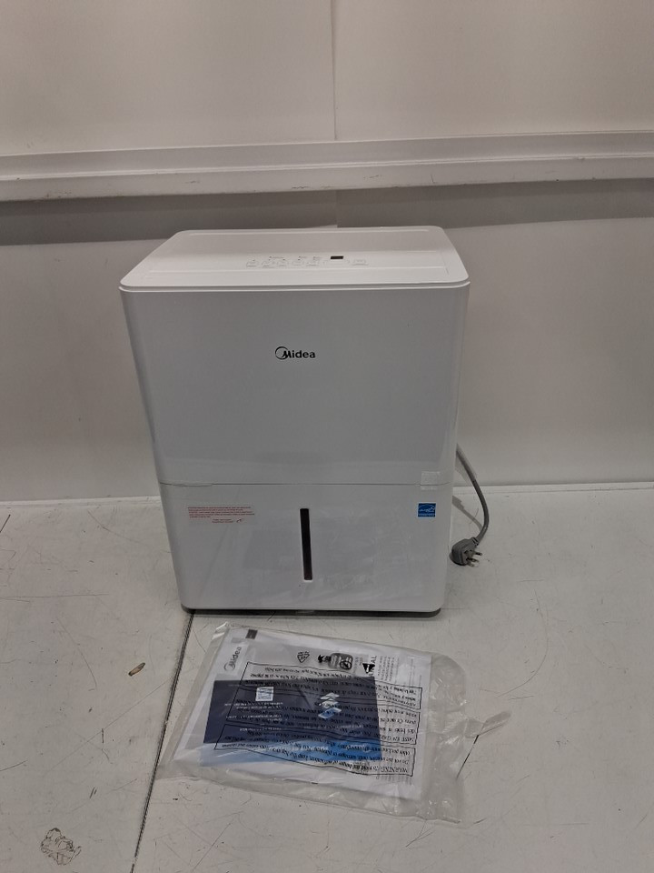 MIDEA EASYDRY DEHUMIDIFIER WITH DIGITAL DISPLAY - 1500SQ.FT. COVERAGE - WHITE (MODEL: MAD22C1AWS) image 4