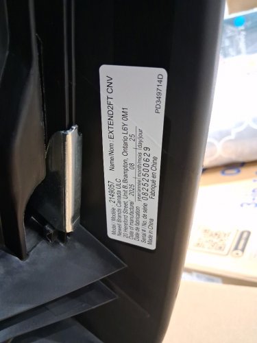 GRACO EXTEND2FIT CONVERTIBLE CAR SEAT - TITUS GREY/BLACK (MODEL: 2149057) image 4