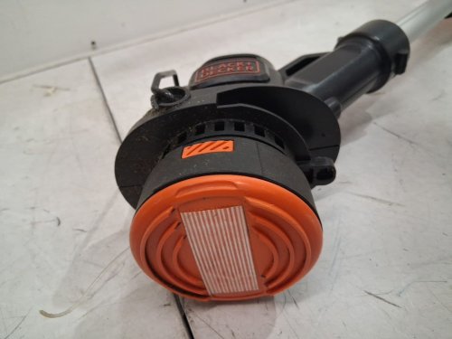 BLACK+DECKER STRING TRIMMER/EDGER - 10" - BLACK/ORANGE (MODEL: LST201-ca) image 4
