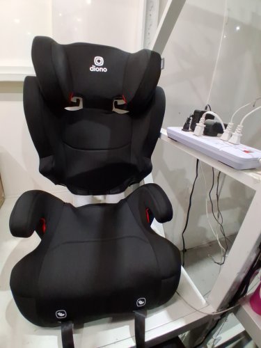DIONO CAMBRIA 2 HIGH BACK AND BACKLESS BOOSTER SEAT - 40-120LBS - BLACK (MODEL: 31210-NA-01) image 3