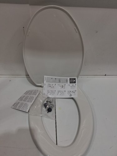BEMIS slow close easy clean toilet seat - Elongated 18.5" - White - ( model: 7300SLEC 000 ) image 3