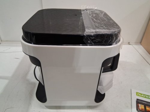 Nutrichef transparent glass Air Fryer with Preset Cook Modes -  5.8 Quart - black/white (model: ncaf539tw) image 4