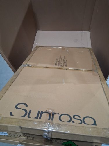 Sunrosa Aluminum Bathroom Medicine Cabinet with Mirror Door - 48"x 27.5" -silver (model: MC48275) image 2
