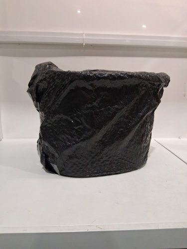 IRIS USA LARGE SQUARE TOP ENTRY CAT LITTER BOX - 20.5" X 14.75" X 14.5" - GREY/WHITE - (MODEL: 589655) image 2