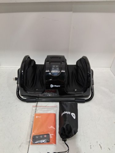 LIFEPRO SHIATSU KNEADING AND ROLLING MASSAGER WITH REMOTE - BLACK (MODEL: CA-LP-RLXTX-BLK) image 4