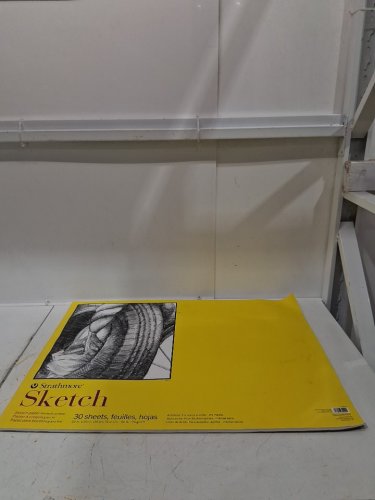 strathmore 300 Series Sketch Paper Pad for Drawing - 22" x 30" - 30 sheetS - white - (model: p350-22) image 3