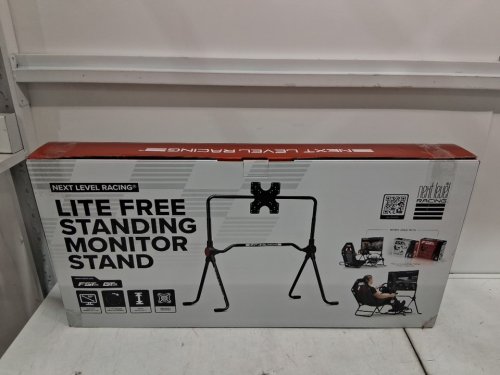 Next Level Racing Lite Free Standing Monitor Stand - Up to 55" - Black (model: NLR-A020) image 6