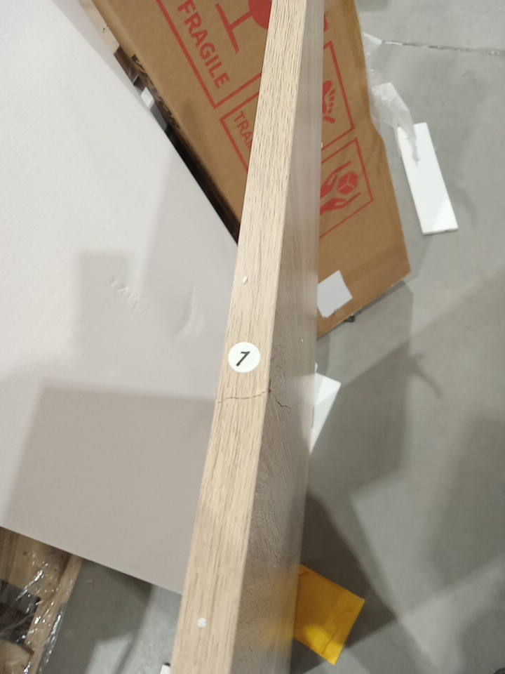 Wooden Washer and Dryer Countertop - 54" x 27" - OAK (MODEL: C240329S-02) image 7